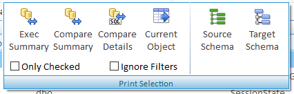 Schema Compare Reports