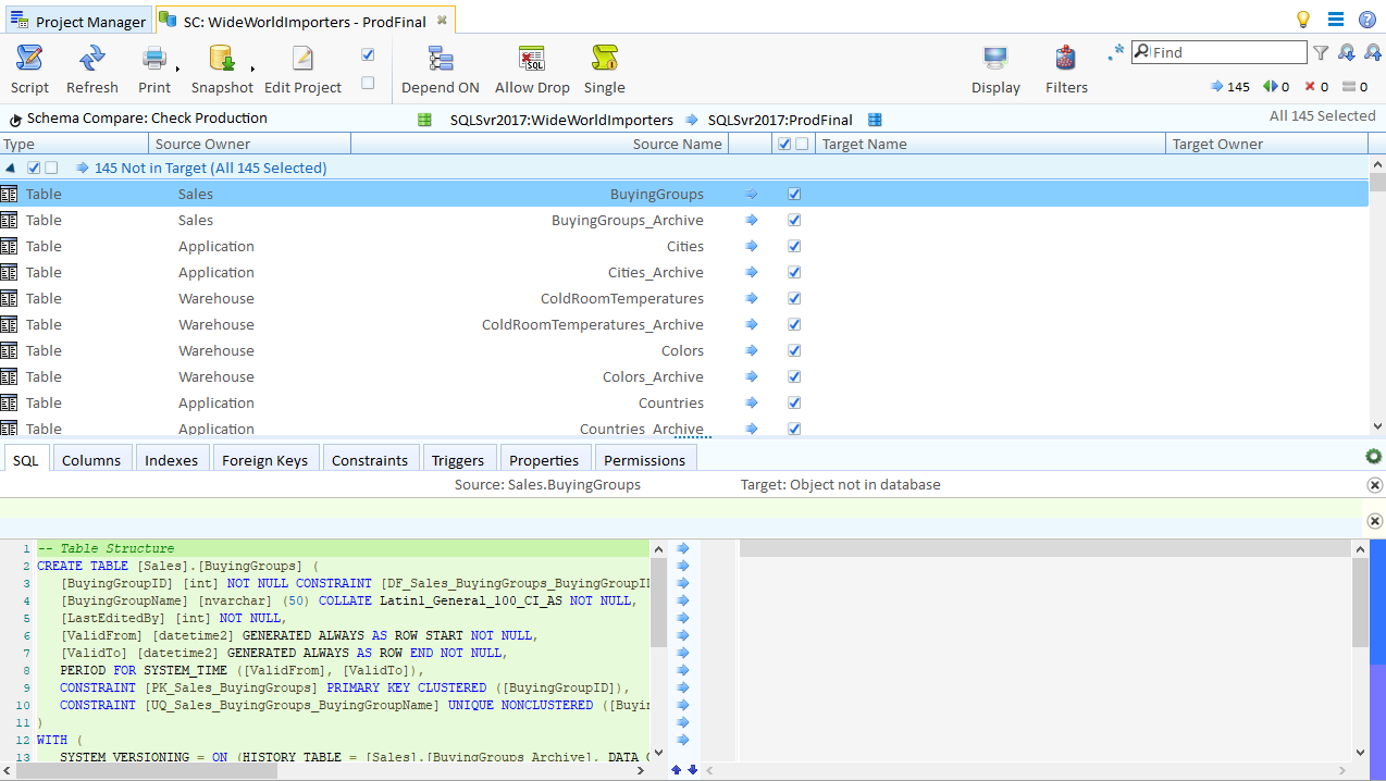 Phần mềm SQL Delta for Oracle